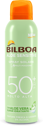 Spray solare Aloe Sensitive SPF50+ Bilboa