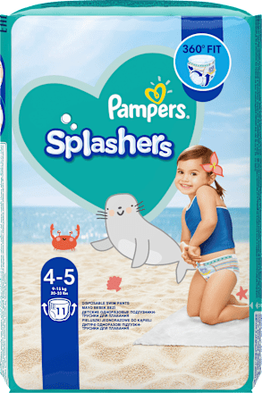 Jednokratne pelene za kupanje vel. 4-5 (9-15 kg) Pampers