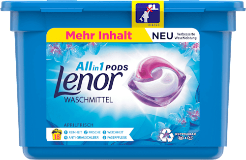 Vollwaschmittel Aprilfrisch Pods  Lenor