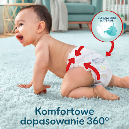 Pieluchomajtki Premium Care rozmiar 5, 12-17 kg Pampers Premium Care