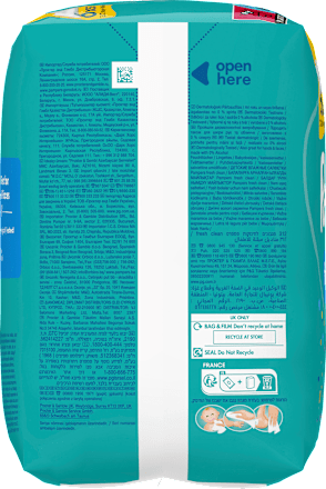 Feuchttücher Fresh Clean (6 x 52 Stück)  Pampers