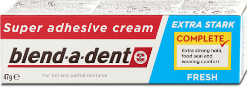 Krema za učvršćivanje zubne proteze Fresh blend-a-dent