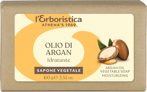 Sapone solido olio di argan L'ERBORISTICA