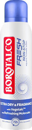 Deodorant v spreju Fresh Non-Stop Aquatic Flowers Borotalco