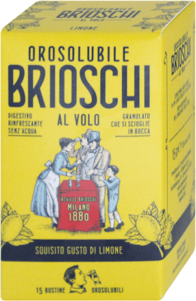 Digestivo orosolubile al limone Brioschi