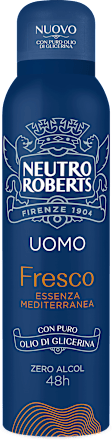 Deodorante spray Fresco essenza mediterranea NEUTRO ROBERTS