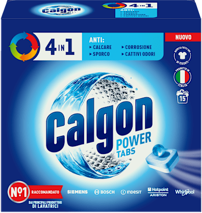 Anticalcare 4 in 1 per lavatrice in tabs Calgon