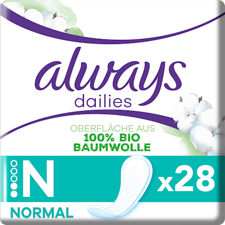Slipeinlagen Cotton Protection Normal always