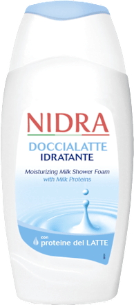 Docciaschiuma idratante con proteine del latte NIDRA