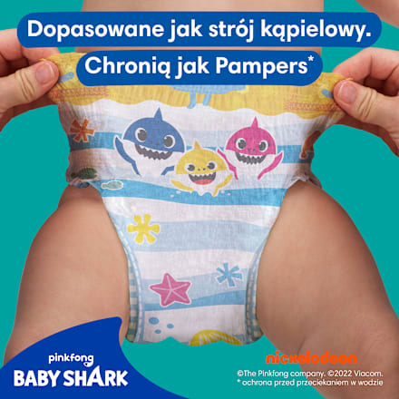 Pieluchomajtki do pływania Splashers 5 Pampers Splashers