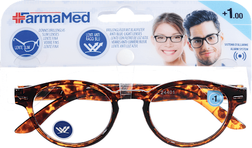 Bralna očala, dioptrija: +1,00 FarmaMed