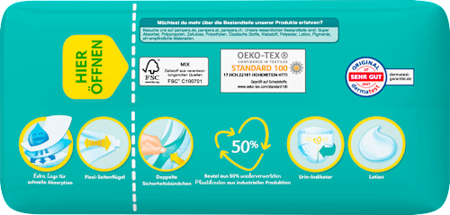 Windeln Baby Dry Gr. 2 Mini (4-8kg) Pampers
