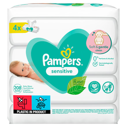 Şerveţele umede 4x52 Pampers