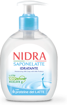 Sapone liquido idratante con proteine del latte NIDRA