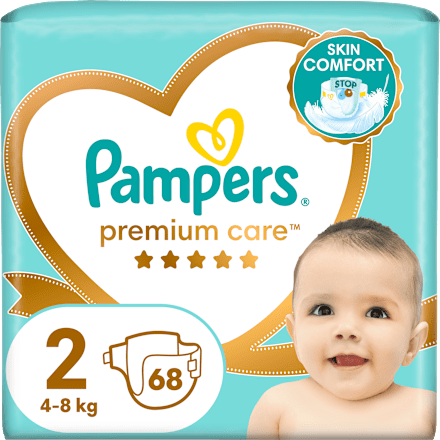 Plenice velikost 2 (4-8 kg) Pampers Premium Care