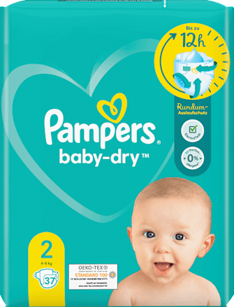 Windeln Baby Dry Gr. 2 Mini (4-8kg) Pampers