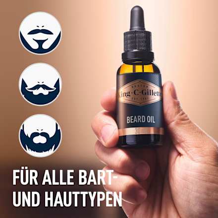 Bartöl King. C. Gillette