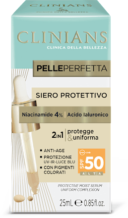 Siero protettivo protegge & uniforma SPF50 CLINIANS