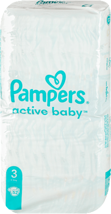 Pelene, veličina 3 (6-10 kg) Pampers active baby