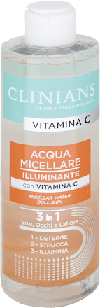 Acqua micellare illuminante alla Vitamina C CLINIANS
