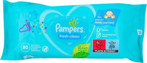 fresh clean vlažne maramice Pampers