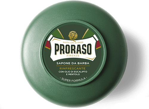 Sapone da barba rinfrescante con eucalipto e mentolo PRORASO