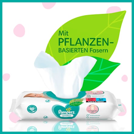 Feuchttücher Sensitive (4x52 St) Pampers