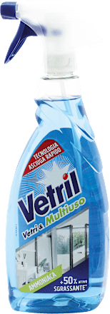 Spray vetri e multiuso con ammoniaca Vetril