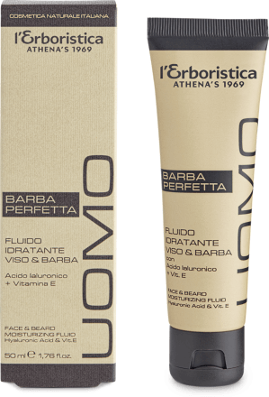 Fluido idratante viso e barba L'ERBORISTICA