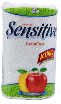 Sensitive prosop de hârtie cu 3 straturi  Sensitive