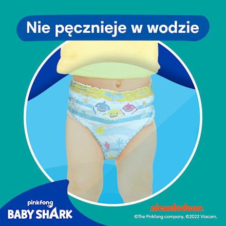 Pieluchomajtki do pływania Splashers 4 Pampers