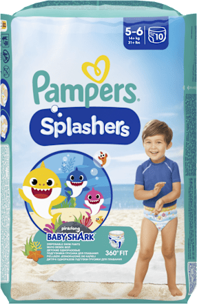 Pieluchomajtki do pływania Splashers 5 Pampers Splashers