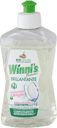 Brillantante per lavastoviglie Winni´s Naturel