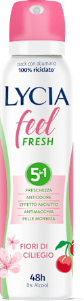 Deodorante spray Feel Fresh 5in1 fiori di ciliegio LYCIA
