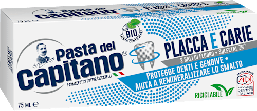 Dentifricio Placca&Carie  Pasta del Capitano
