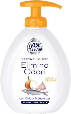 Sapone liquido elimina odori FRESH & CLEAN