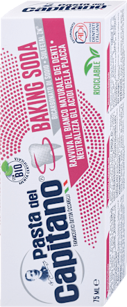 Zobna pasta Baking Soda Pasta del Capitano
