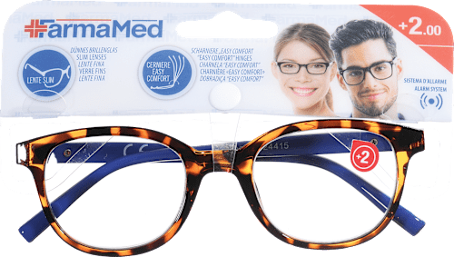 Bralna očala, dioptrija: +2,00 FarmaMed