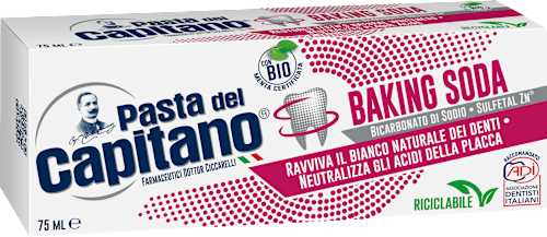 Dentifricio Baking Soda Pasta del Capitano