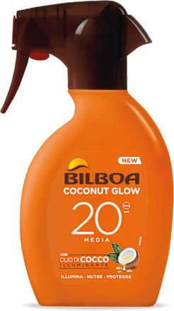 Spray trigger Coconut Glow SPF20 Bilboa
