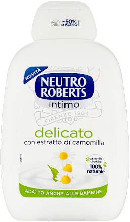 Detergente intimo delicato con estratto di camomilla NEUTRO ROBERTS