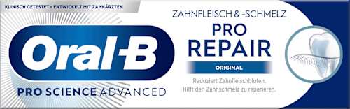 Zahnpasta Pro Repair Zahnfleisch & -schmelz Original Oral-B