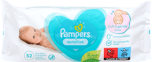 Șervețele umede sensitive Pampers