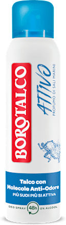 Deodorante spray Attivo sali marini BOROTALCO