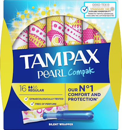 Tampony Compak Pearl Regular  Tampax