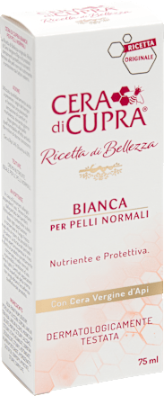 Crema viso bianca nutriente e protettiva con cera d'api CERA di CUPRA