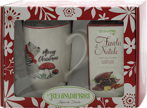 Cofanetto regalo tisana Favola di Natale 15 filtri & mug REGINADIFIORI