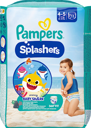 Splashers- pelene za plivanje, veličina 4-5 (9-15 kg) Pampers