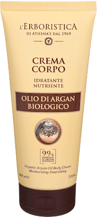 Vlažilna krema za telo z BIO arganovim oljem L'ERBORISTICA