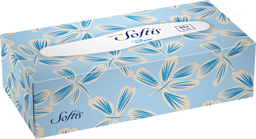 Taschentücher Box 4-lagig Softis